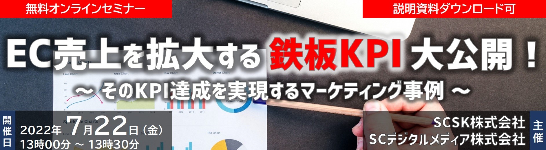 【ウェビナー開催報告】EC売上を拡大する「鉄板KPI」大公開！ ～そのKPI達成を実現するマーケティング事例～