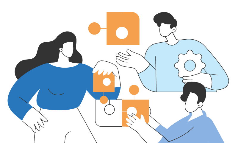 サービスを支える業務プロセスの最適化を行います